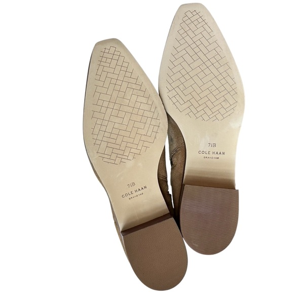 NEW Cole Haan Women's Modern Ankle Boot in Golden Toffee Suede Brown Size 7.5 - Picture 5 of 7